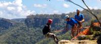 Abseiling at Zig Zag in Mt Victoria | Dale Martin