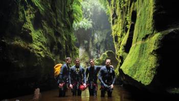 The Green Room in Claustral Canyon