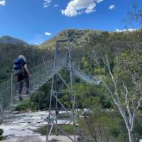 Crossing Bowtells Swing Bridge over the Coxs River | Rob McFarland