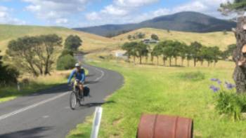 Cycling Myrtle Mountain to Candelo in Bega Shire