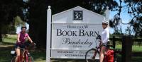 Cyclists at the Berkelouw Book Barn and cafe near Bowral | Kate Baker