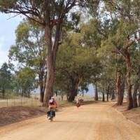 Cyclists on the Glen Alice road in the Capertee Valley | Ross Baker