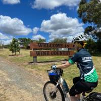 Arriving in the Hunter Valley's Wine Country by bike | Kate Baker