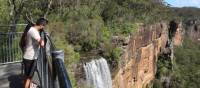 Impressive Fitzroy Falls, visited enroute to Bundanoon on the Southern Highlands Cycle | Kate Baker