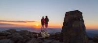 Sunset from summit of Mount Kosciuszko | Tourism Snowy Mountains