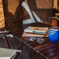 Relax at our comfortable camps each evening