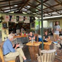 Relaxing at Six Foot Track Eco Lodge | Rob McFarland