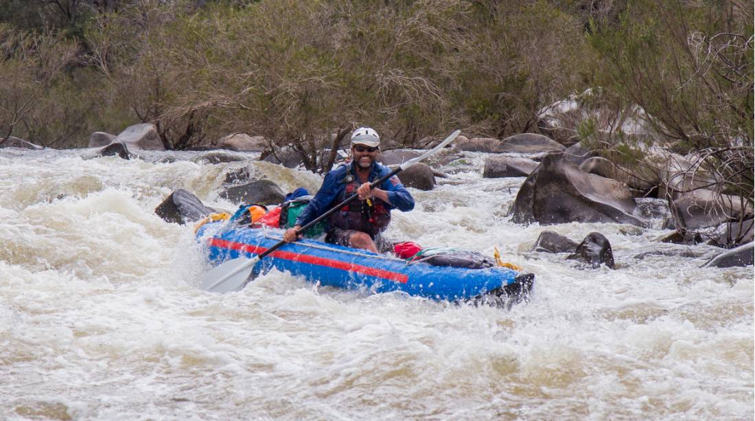Rafting the iconic Snowy River in New South Wales 
