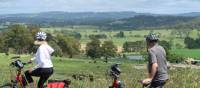 Cyclists taking in the view between Bowral and Robertson | Kate Baker