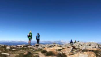 Top of Australia on the summit of Koscuiszko,Kate Baker Top of Australia on the summit of Koscuiszko