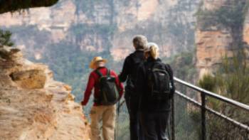 Exploring the escarpments of the Blue Mountains