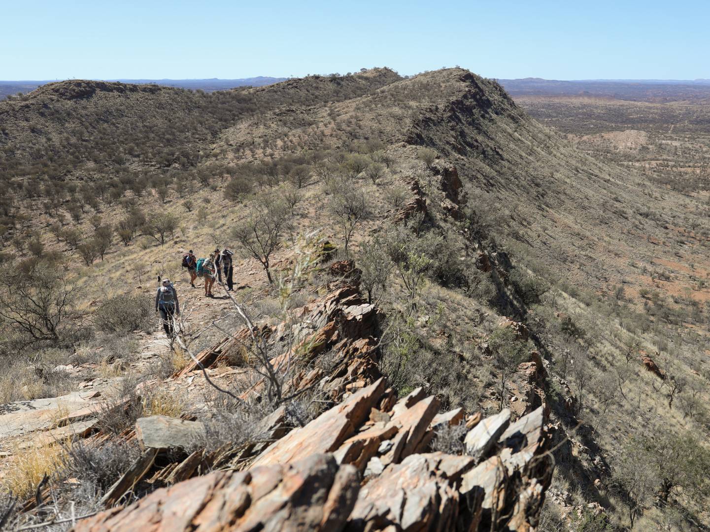 Walking on the Larapinta Trail |  <i>#cathyfinchphotography</i>