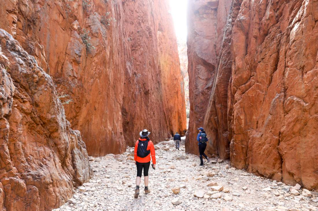 Hiking in Standley Chasm, Larapinta Trail |  <i>#cathyfinchphotography</i>