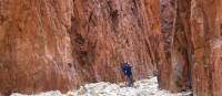 Hiking in Standley Chasm, Larapinta Trail | #cathyfinchphotography