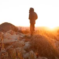 Sunrise walk on Mt Sonder | #cathyfinchphotography