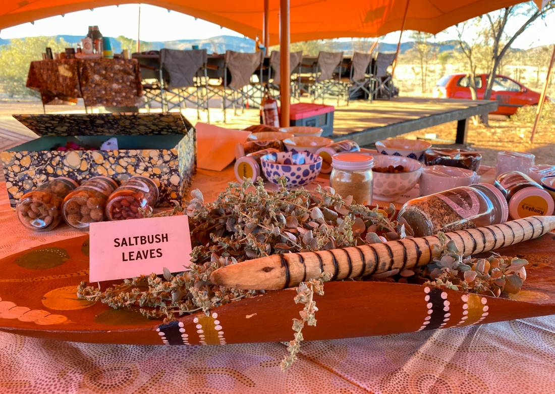 Food glorious food; our menu includes many native bush foods |  <i>#cathyfinchphotography</i>