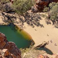 Ormiston Gorge offers swimming opportunities | #cathyfinchphotography