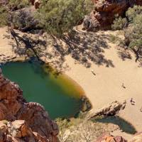 Ormiston Gorge offers swimming opportunities | #cathyfinchphotography