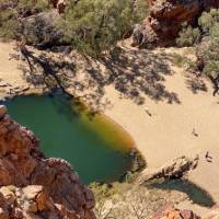 Ormiston Gorge offers swimming opportunities | #cathyfinchphotography