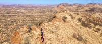 The Larapinta Trail follows the rocky spine of the West MacDonnel Ranges | Shaana McNaught