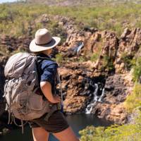 Looking down at falls | Shaana McNaught