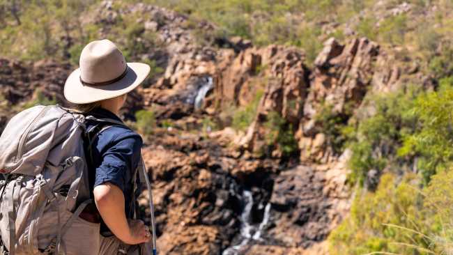Looking down at falls | Shaana McNaught