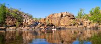 Taking a dip at Edith Falls | Shaana McNaught