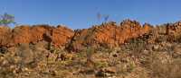 Exceptional rock formations on the escarpment on the Larapinta Trail | Peter Walton