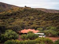Our campsite blending in with the natural environment |  <i>Shaana McNaught</i>