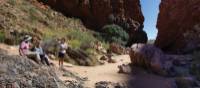 Taking a break on the Classic Larapinta Trek | Graham Michael Freeman
