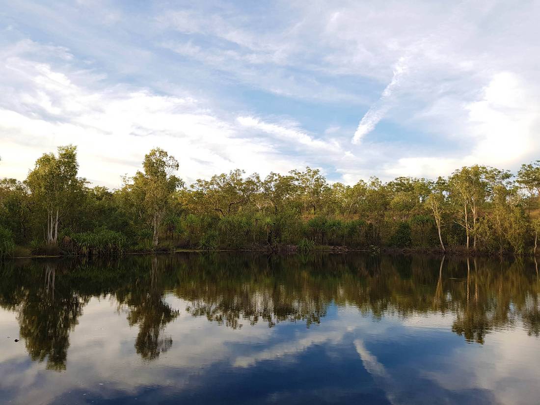 Sandy Camp Pool, one of the many splendid swimming holes on the Jatbula Trail |  <i>Larissa Duncombe</i>