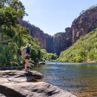 Hike into Jim Jim Falls for this amazing view | Shaana McNaught