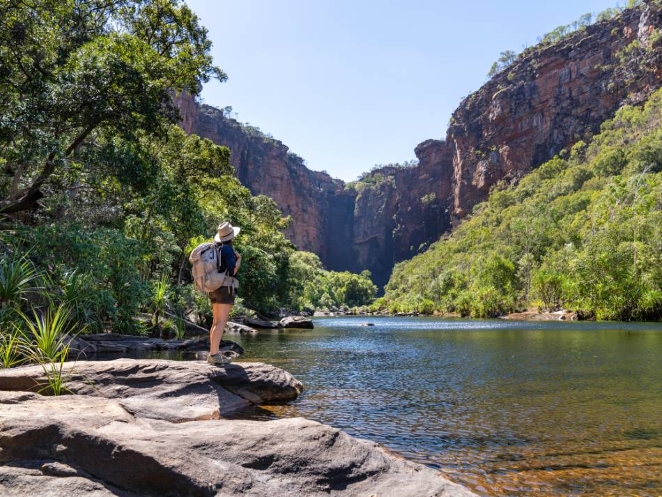 Hike into Jim Jim Falls for this amazing view |  <i>Shaana McNaught</i>