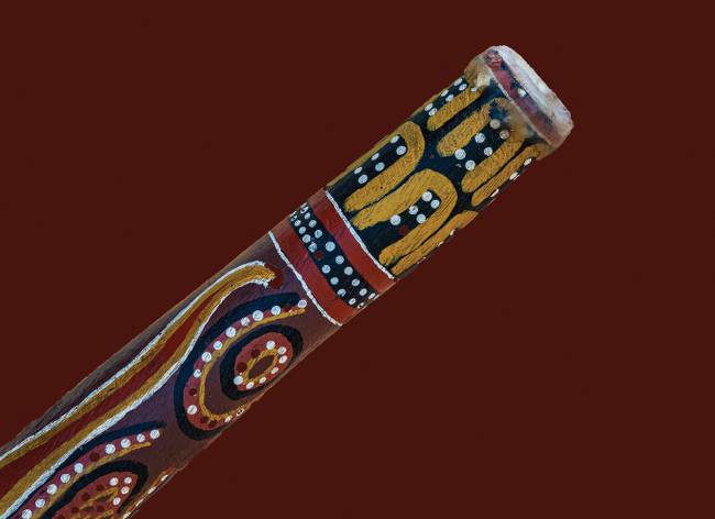 Intricate details bring the didgeridoo to life |  <i>Peter Walton</i>