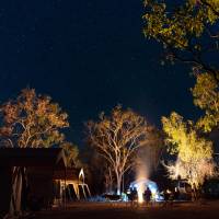 Evening magic at our Kakadu semi-permanent camp | Shaana McNaught