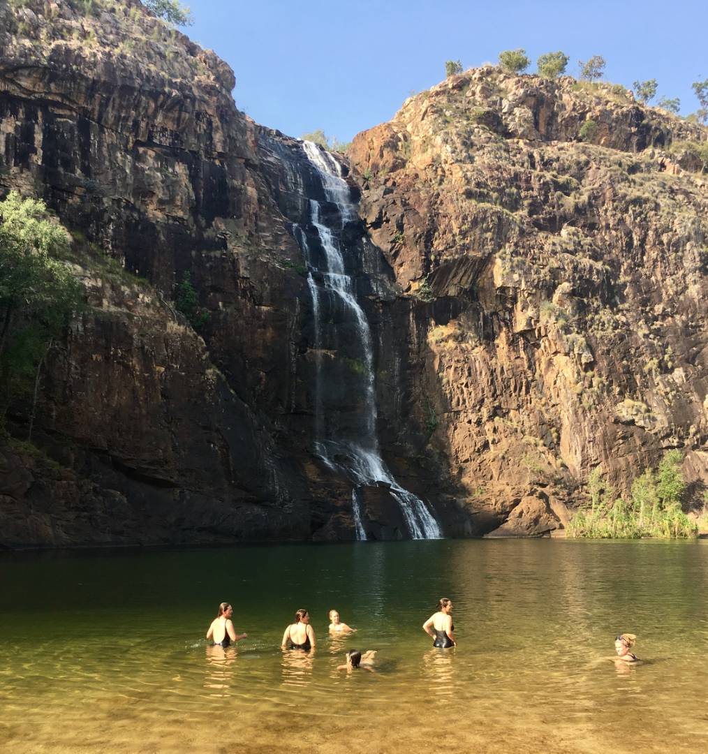 Take a refreshing dip in Gunlom Falls |  <i>Kirke Ranson</i>