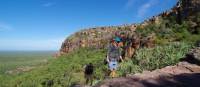 Trekking in to the stone country on the Nourlangie Massif, Kakadu | Rhys Clarke