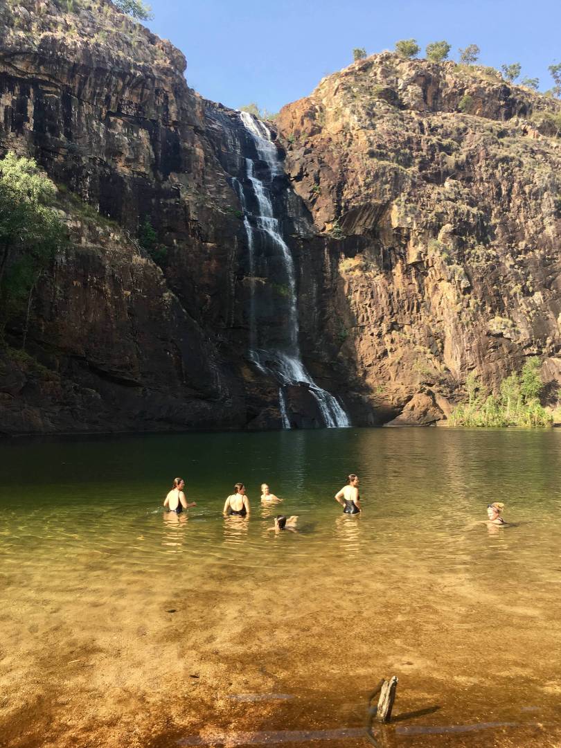Take a refreshing dip in Gunlom Falls |  <i>Kirke Ranson</i>