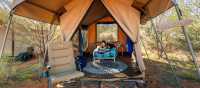 Stay at our Eco-Comfort Camps on the Larapinta Trail | Lachlan Gardiner