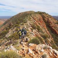 Ridge views across the Larapinta Trail | Latonia Crockett