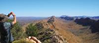 Ridge walking along the Larapinta Trail | Latonia Crockett