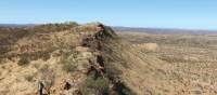 Walking along the rugged ridges of the West MacDonnell Ranges on the Larapinta Trail | Ayla Rowe