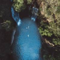 Looking down into Florence Falls | Tourism NT/Carmen Huter