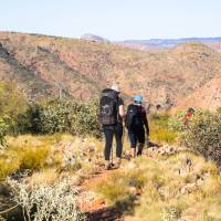 The Larapinta Trail is Australia's most popular desert walking experience | Luke Tscharke