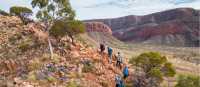Hiking along the Larapinta Trail | Luke Tscharke