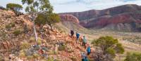 Hiking along the Larapinta Trail | Luke Tscharke