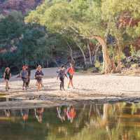 There are many waterholes along the Larapinta Trail | Luke Tscharke
