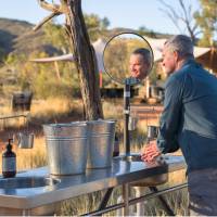 Bathroom amenities at our Eco-Comfort Camps |  <i>Luke Tscharke</i>