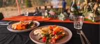 Enjoy healthy, delicious food on our Larapinta walks | Luke Tscharke