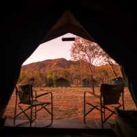 Enjoy the ample room in our spacious safari-style tents | Luke Tscharke